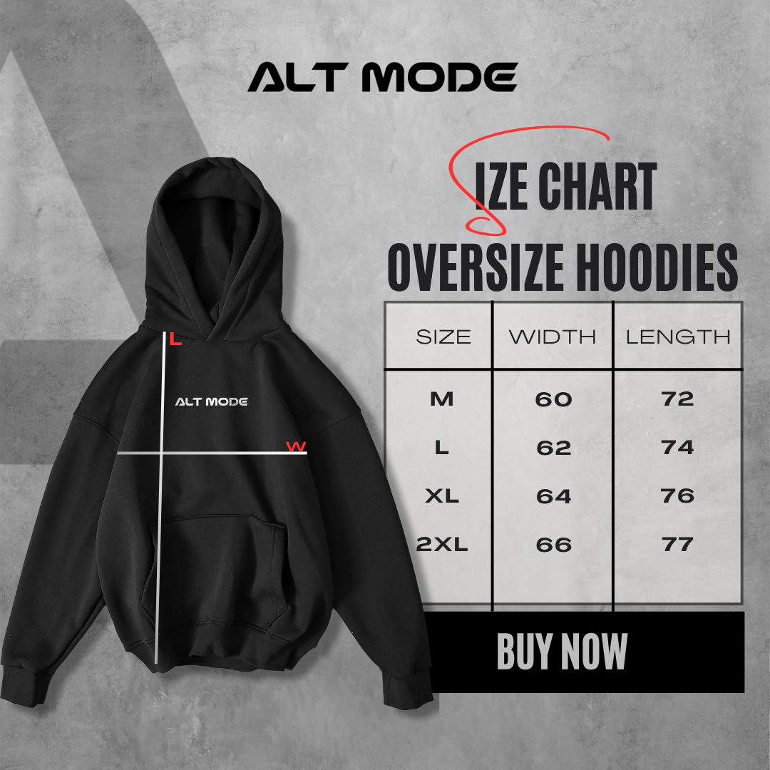 (TOMMY_HILFIGER) OVERSIZE COTTON HOODIES (NAVY BLUE)