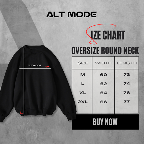 (AMERICAN EAGLE) OVERSIZE COTTON ROUND NECK (BLACK)